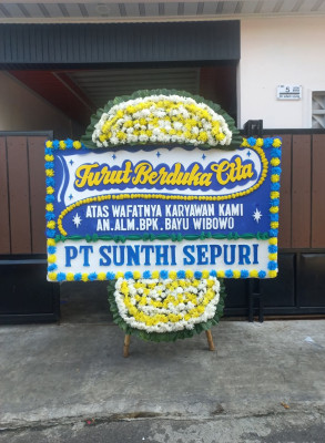Papan Bunga Duka di Kahayan Kuala
